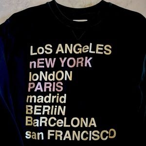 Anine Bing city sweatshirt